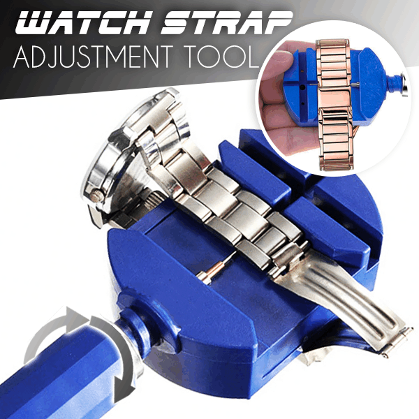 1Pc Durable Adjustable Metal Watch Band Stainless Steel Watch Strap Adjustment Tool Metal Bracelet Stretching Watch Accessories