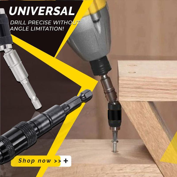1/4inch Magnetic Screw Drill Tip Drill Screw Tool Quick Change Locking Bit Holder Drive Guide Drill Bit Extensions Pivot Drill