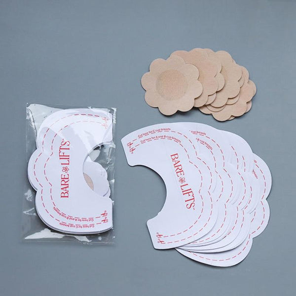10/20pcs Non-woven Nipple Cover Disposable Self-adhesive Breast Lift Up Invisible Bra Tape Stickers For Women Lingerie Fashion