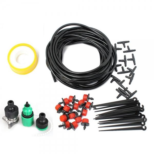 10m Hose 15pcs Micro Drip Irrigation System DIY Watering Garden Hose Kits