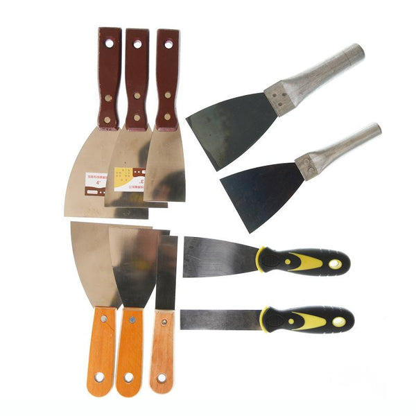 1 inch 1.5 inch 2 inch 2.5 inch 3 inch 4 inch 5 inchPutty Knife Scraper Blade Scraper Shovel Carbon Steel Wooden Handle Plastic Handle Metal Handle Wall Plastering Knife Hand Tools