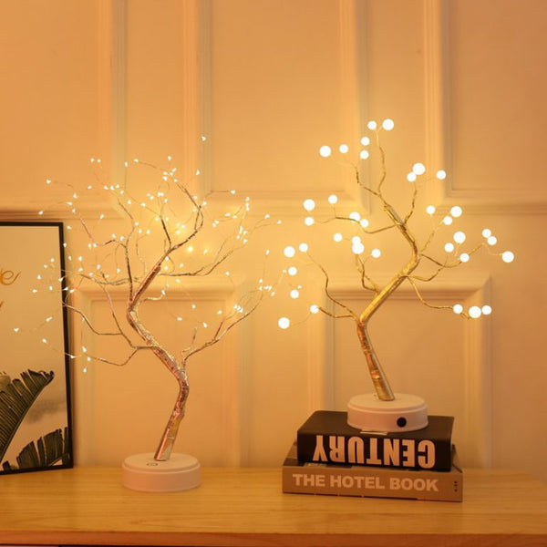 Led Copper Wire Tree