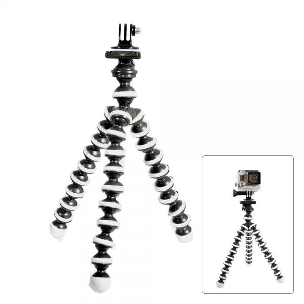 10-Inch Octopus Universal Cameras Tripod for Gopro Hero/SJ4000 etc