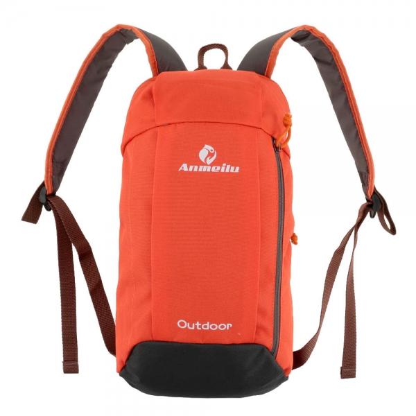 10L Outdoor Unisex Sports Bag Gym Fitness Bag Leisure Backpack Orange