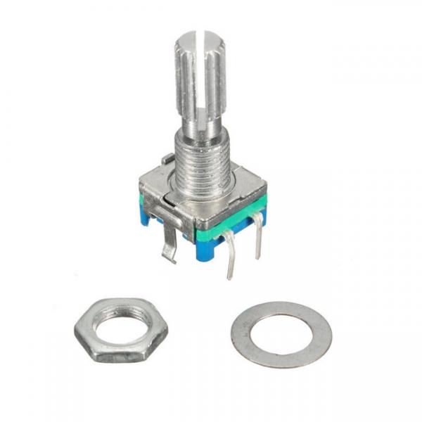 10Pcs 11mm 360 Degree Rotary Encoder Code Switch Digital Potentiometer Knob