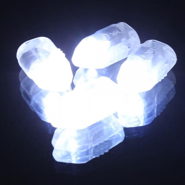 10pcs LED Balloon Light Bulbs Lanterns Wedding Party Decor White