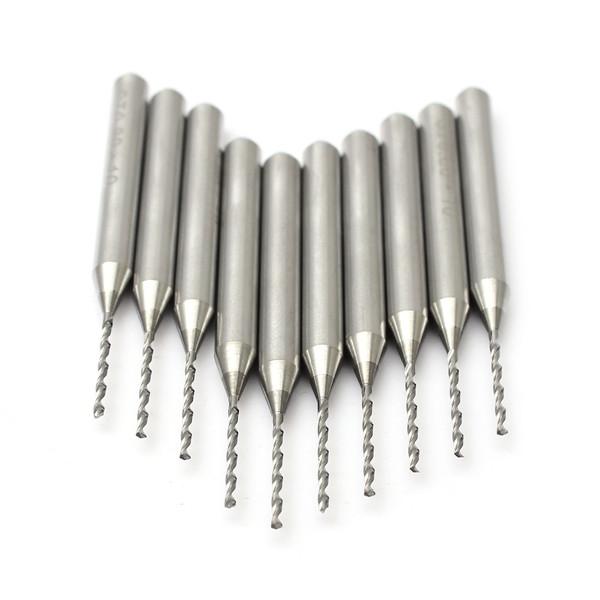 10pcs 2.1-3mm Tungsten Steel PCB Print Carving Drill Bit