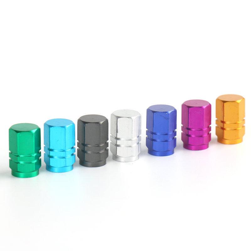 2Pcs/4pcs Aluminum Alloy Car Wheel Tire Valve Caps Tyre Rim Stem Covers Airdust Waterproof For Automobiles Motorcycles Trucks Bikes