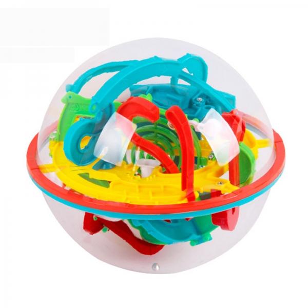 118-Level 3D Magic Maze Ball Intellect Ball Children's Educational Toy Orbit Game