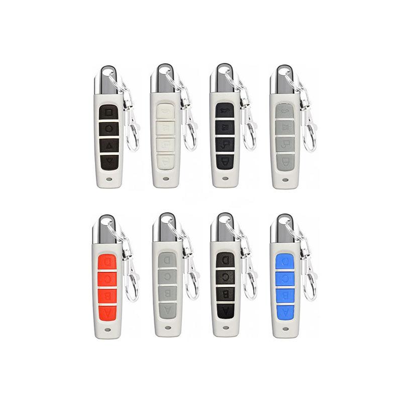 4 Buttons Clone Remote Control 433MHZ Wireless Transmitter Garage Gate Electric Door Copy Controller Anti-theft Lock Key