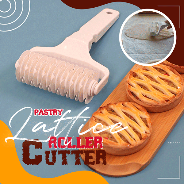PASTRY LATTICE ROLLER CUTTER White