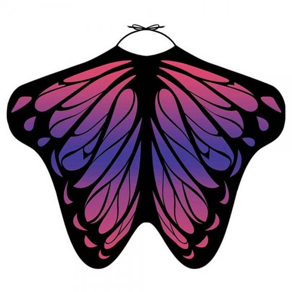 130x200cm Butterfly Bohemian Chiffon Beach Towel Women Shawl Skirt Tapestry 08