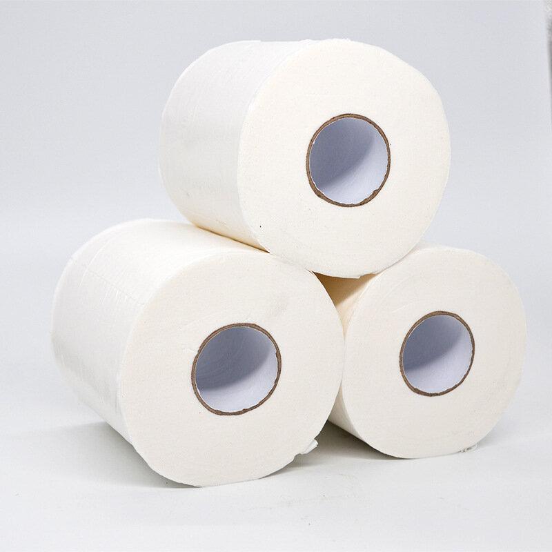4 Rolls Paper Towel 3-Ply Tissues Paper Rolls Ultra Gentle Home Kitchen Toilet