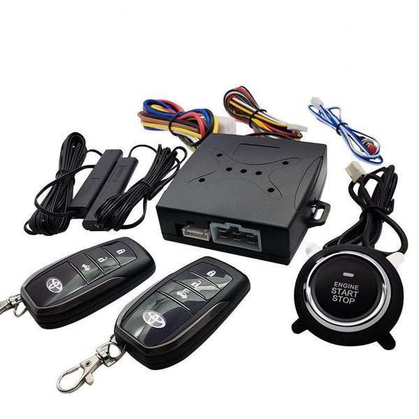 PKE Keyless Entry Modified Car Remote Control Start One Key Start Anti-Theft Device Universal
