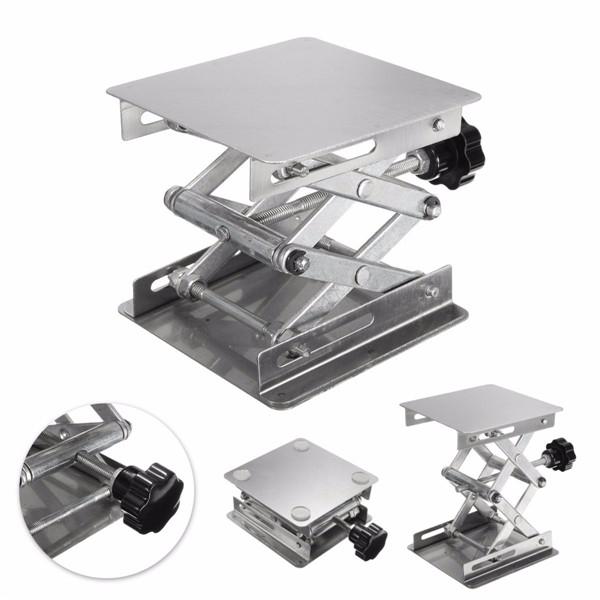 150 x 150 x 250mm Stainless Steel Manual Control Laboratory Lifting Platform