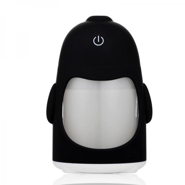 150ML Penguin Ultrasonic USB Aroma Humidifier Essential Oil Diffuser Home Office Mini Aromatherapy Colorful LED Night Light White