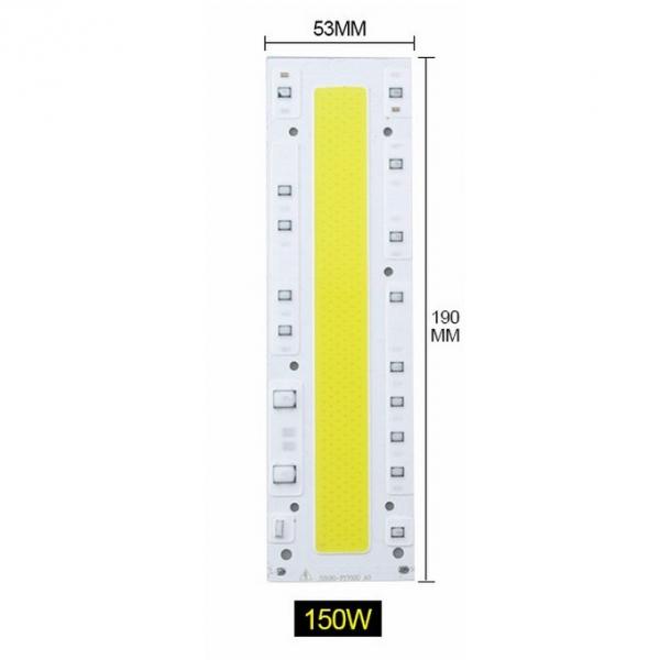 150W DIY COB LED High Voltage Drive Free Chip Bulb Bead for Flood Light AC110V Warm White