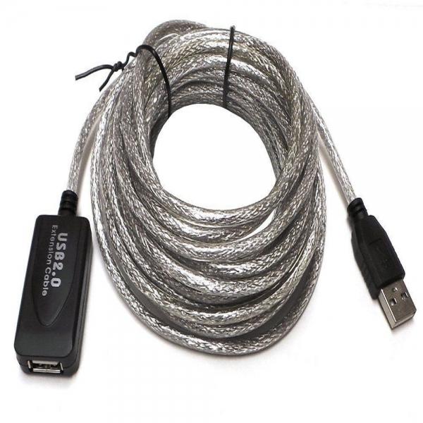 15m USB 2.0 Active Repeater Male to Female Extension Cable Adapter Cord