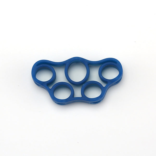 2 pcs Finger Trainer Hand Grip Exerciser for Guitar Bass Ukulele Piano Violin Music Players Dark Blue