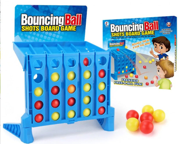 Bouncing Linking Shots Explosive desktop puzzle catapult multiplayer fun four-ball parent-child toy