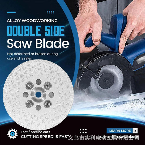 Double-sided Diamond Cutting Discs Marble Quartz Tile Cutting Discs for Angle Grinders