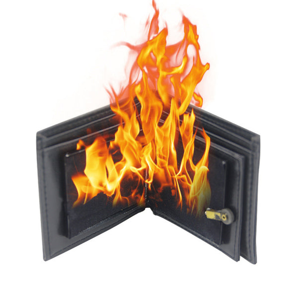 Magic Fire Leather Wallet