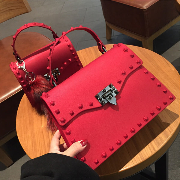 New Women Luxury Matte Jelly Bags 7 color