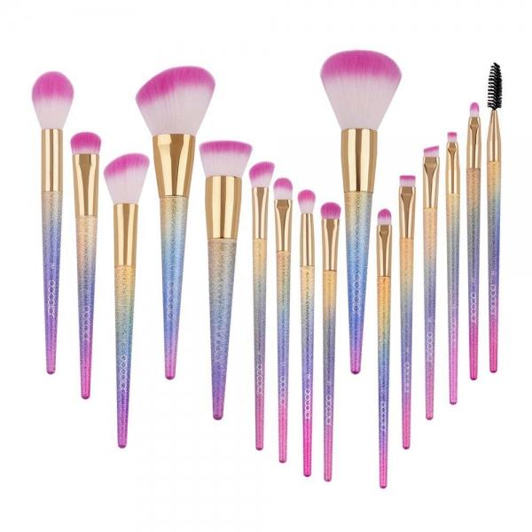 16pcs Fantasy Make Up Set Foundation Eyebrow Concealer Cosmetic Eyeshadow Brushes Kit