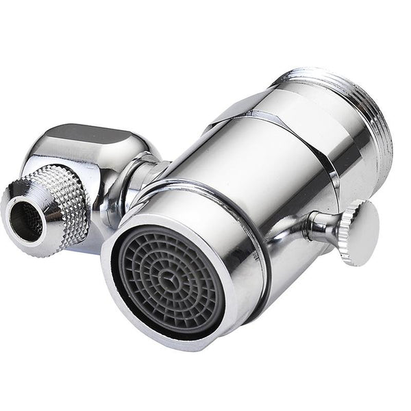 Sink Basin Rotatable Kitchen Bathroom Faucet Aerator Universal Copper Bubbler Sprayer Water Saving Splash Proof Easy Install