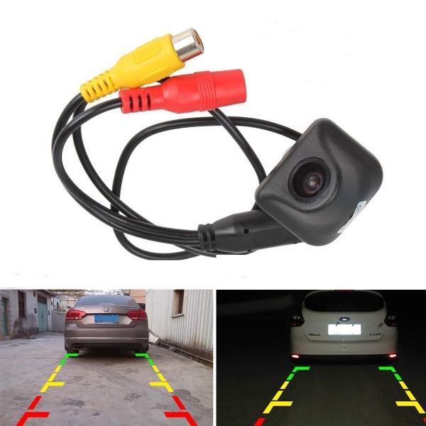 170-Degree Night Vision Car Rear View Camera Waterproof Universal Auto Parking Reverse Backup Black