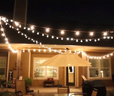 5Meters Led Solar String Lights Blub Outdoor Crystal Fairy Light With 8 Modes Waterproof Solar Powered Patio Light For Garden Party Decor