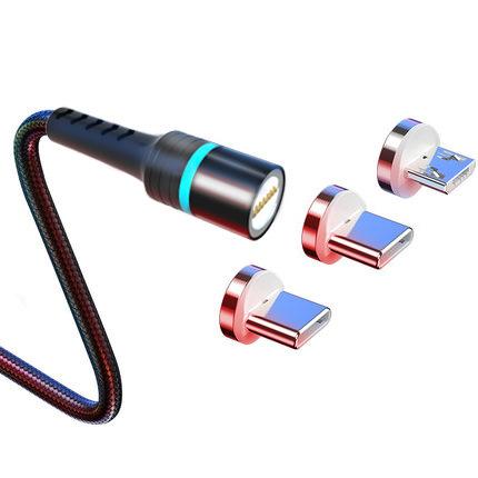5A 1M Magnetic Cable Micro USB Type C Super Fast Charging Quick Microusb Type-C Magnet Charger For iPhone Samsung Huawei USB Cable