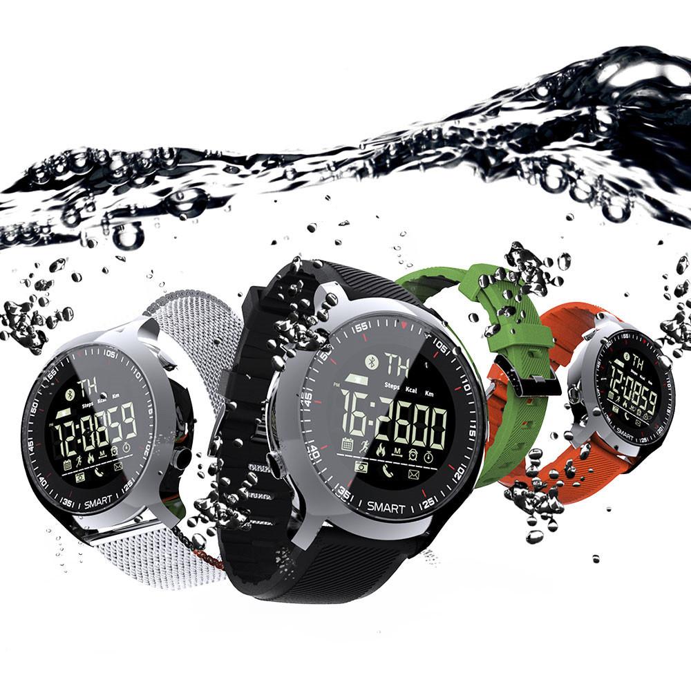 EX18 Sport Smart Watch IP68 Waterproof 5ATM Passometer Xwatch  Smartwatch Bluetooth Watch for Smartphone Bluetooth