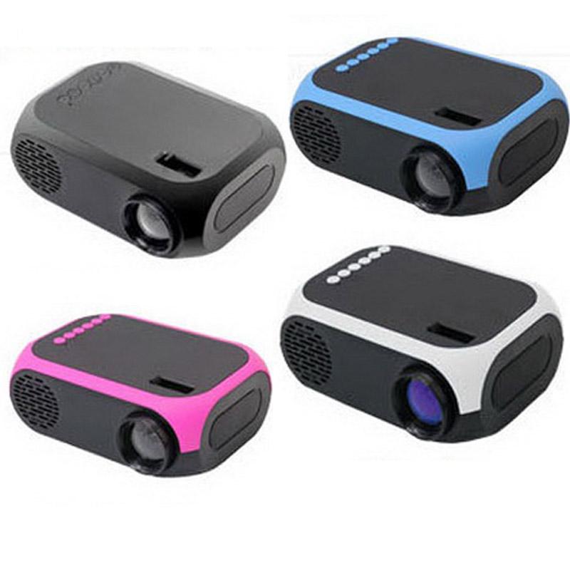 Mini 1080 HD Home Leisure Projector HDMI USB TF Multimedia Projector US/EU/UK/AU Plug