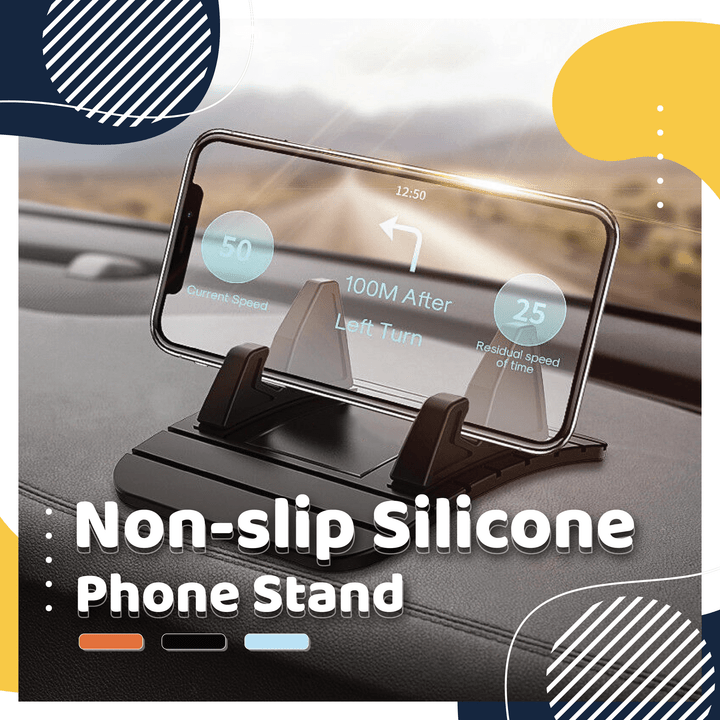 Car Navigation Anti-Slip Silicone Phone Holder Creative Soft Rubber Phone Holder