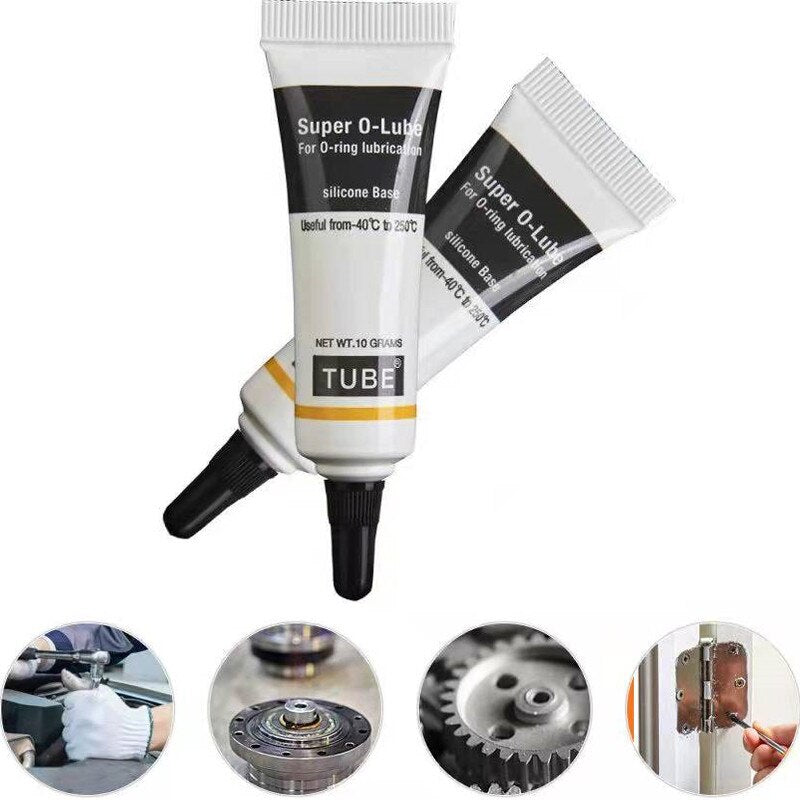 2Pcs Chemical hardware Maintenance Lubricant Gear Bearing Household Appliances Car Bicycle Hub Lubricant O-type