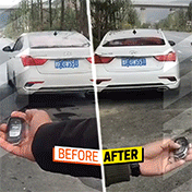 Automatic Car Trunk Spring with clamp