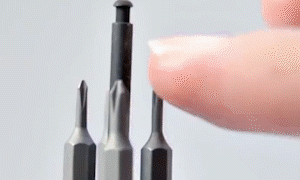 Electric Screwdriver with 18pcs Standard Screwdriver Bits