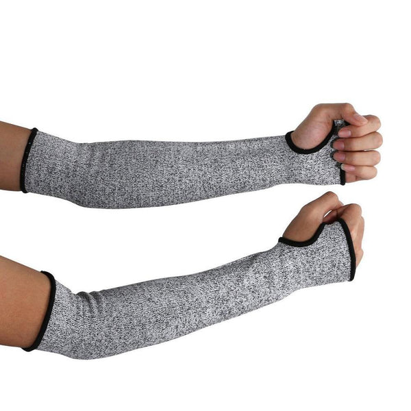 1 Pair Level 5 Protection Anti-Cut Wear-Resistant Work Manufacture Protective Anti-Cut Burn Arm Resistant Oversleeve