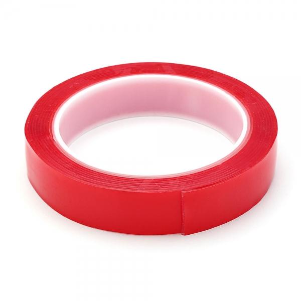 2 Roll Double Sided Adhesive Tape Acrylic Gel Transparent Glue Sticker for Car Home Decoration Fixed 3m * 2cm