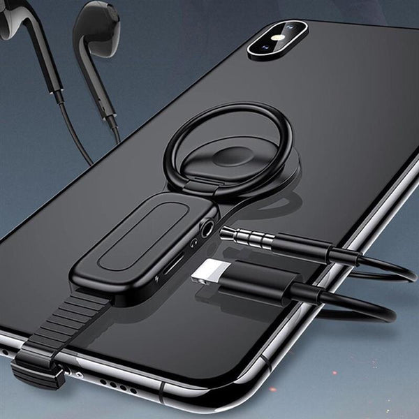 2 in 1 Charging calling Audio Splitter Dual Ports for Lightning Jack Adapter For iPhone X iPad iOS Connection Charger Earphone