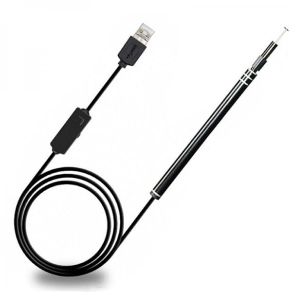 2 in 1 USB Visual Ear Otoscope Camera Borescope Inspection for Android PC