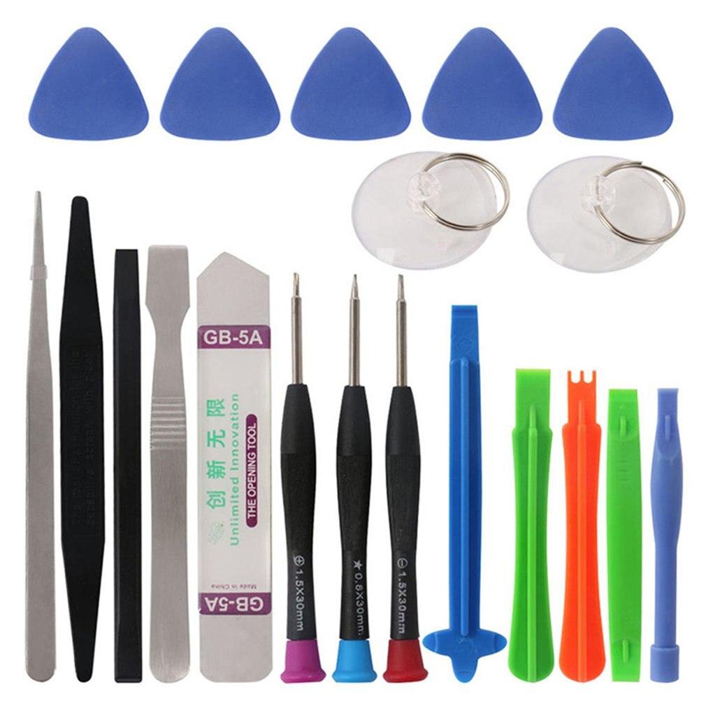 20 in 1 Mobile Phone Disassembly Tool Repair Tool Opening Prying Watch and Mobile Phone Repair Tool Box Screwdriver Set