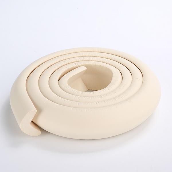 200CM L-Shaped Glass Table Corner Protector Edge Cushion Baby Safety Guard Beige