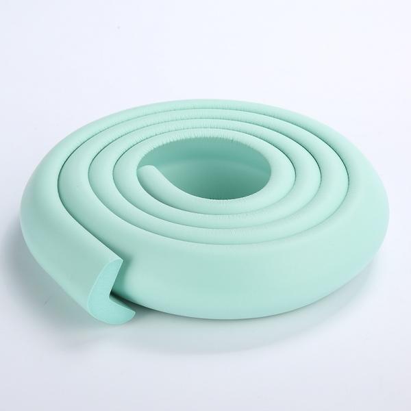 200CM L-Shaped Glass Table Corner Protector Edge Cushion Baby Safety Guard Light Green