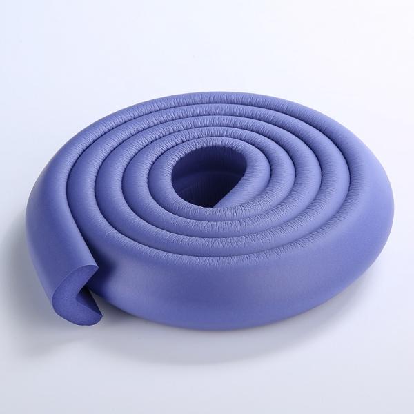 200CM L-Shaped Glass Table Corner Protector Edge Cushion Baby Safety Guard Purple