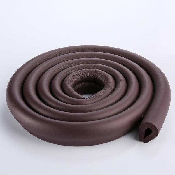 2m U-Shaped Baby Table Corner Protector Edge Protective Strip - Brown