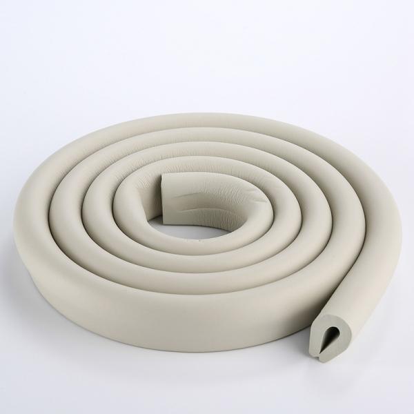 2m U-Shaped Baby Table Corner Protector Edge Protective Strip - Gray