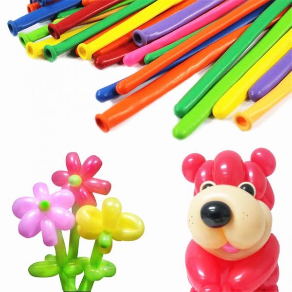 200pcs Long Latex Magic DIY Modeling Balloons Wedding Birthday Party Decoration - Mixed Color