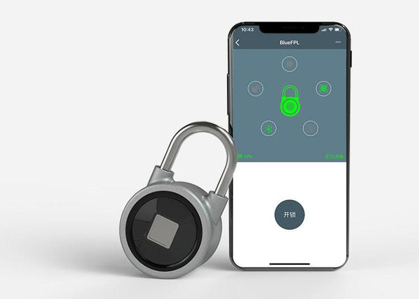 Mini Bluetooth Padlock Phone App Waterproof Keyless Fingerprint Lock Unlock Anti Theft Door Lock For Ios Android